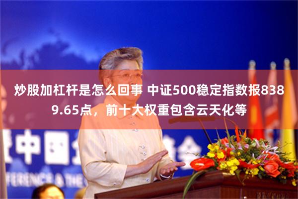 炒股加杠杆是怎么回事 中证500稳定指数报8389.65点，前十大权重包含云天化等