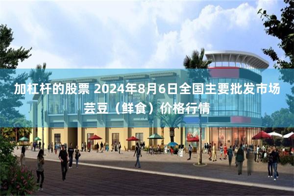 加杠杆的股票 2024年8月6日全国主要批发市场芸豆（鲜食）价格行情