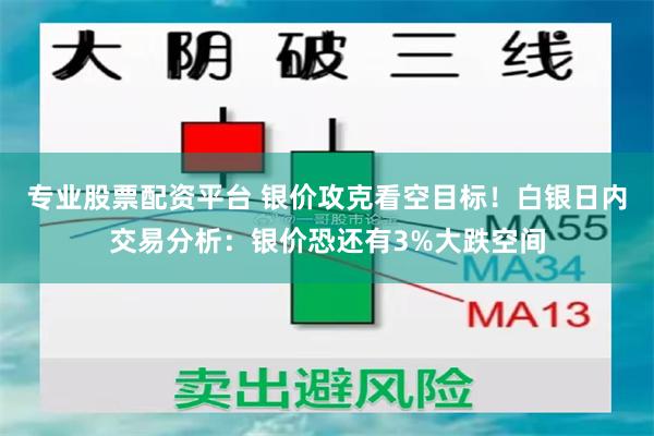 专业股票配资平台 银价攻克看空目标！白银日内交易分析：银价恐还有3%大跌空间