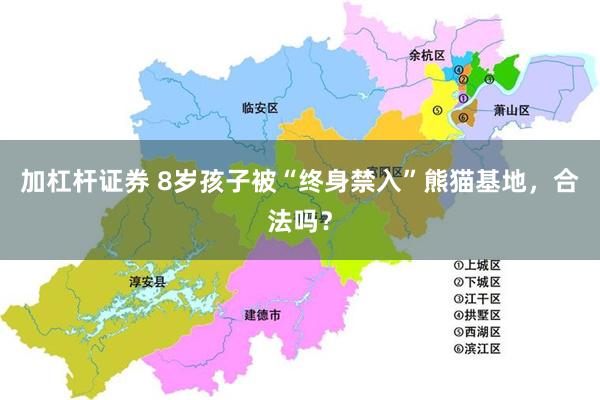 加杠杆证券 8岁孩子被“终身禁入”熊猫基地，合法吗？